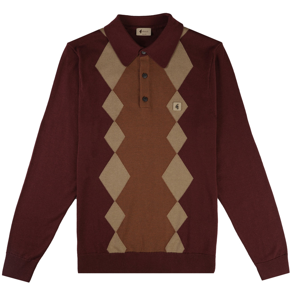 Bond Polo Shirt - Mulberry