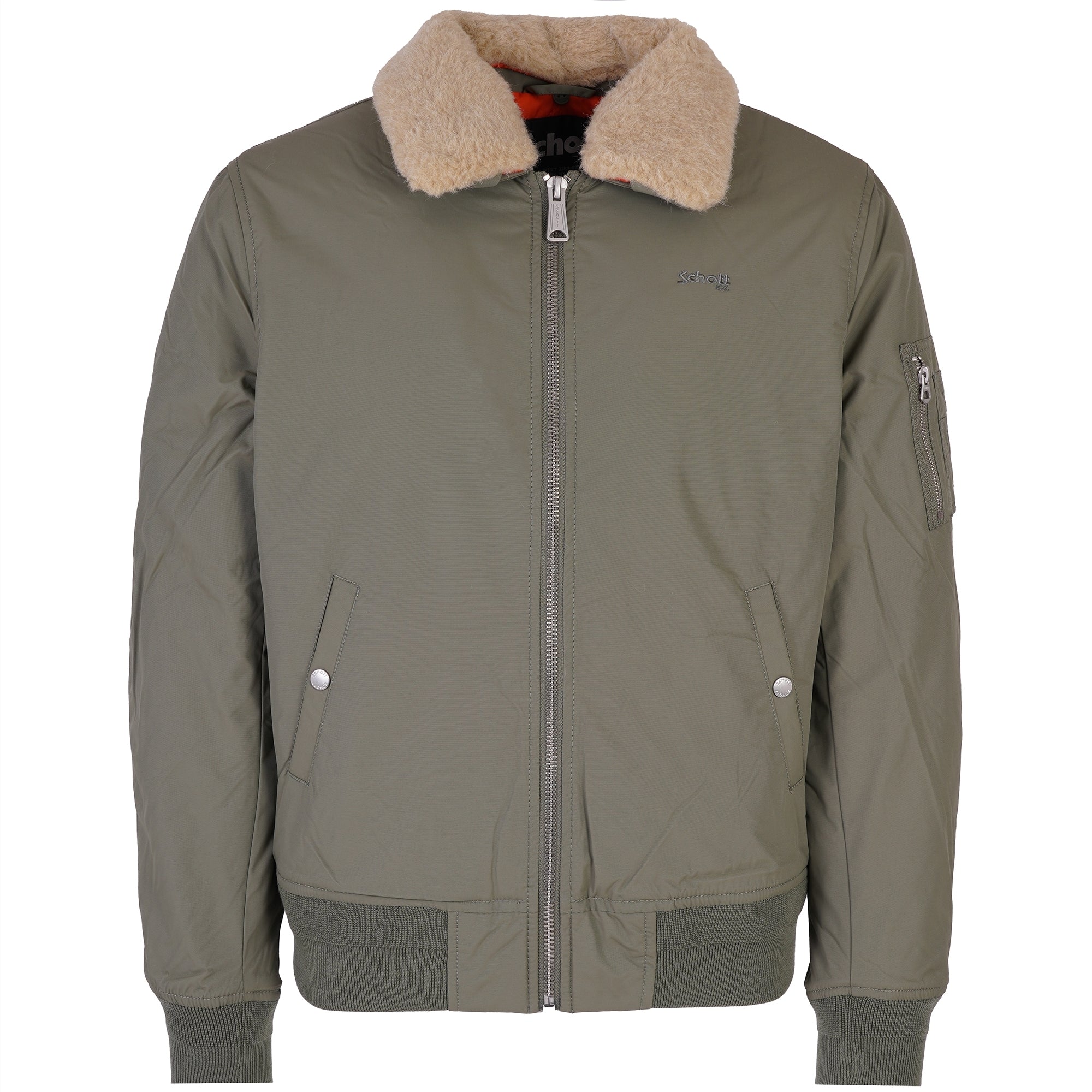 Schott NYC Airkraft Jacket - Sage/Beige