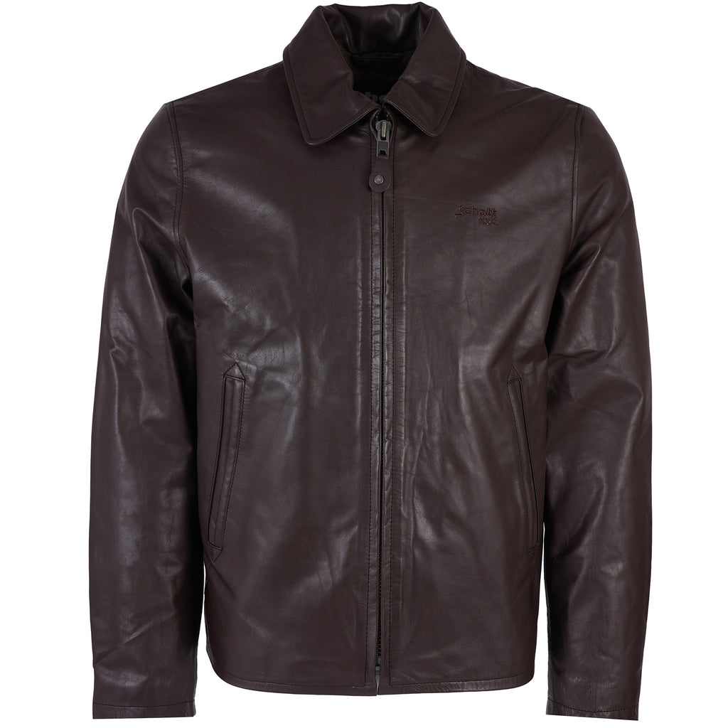 Leather Jacket - Dark Brown