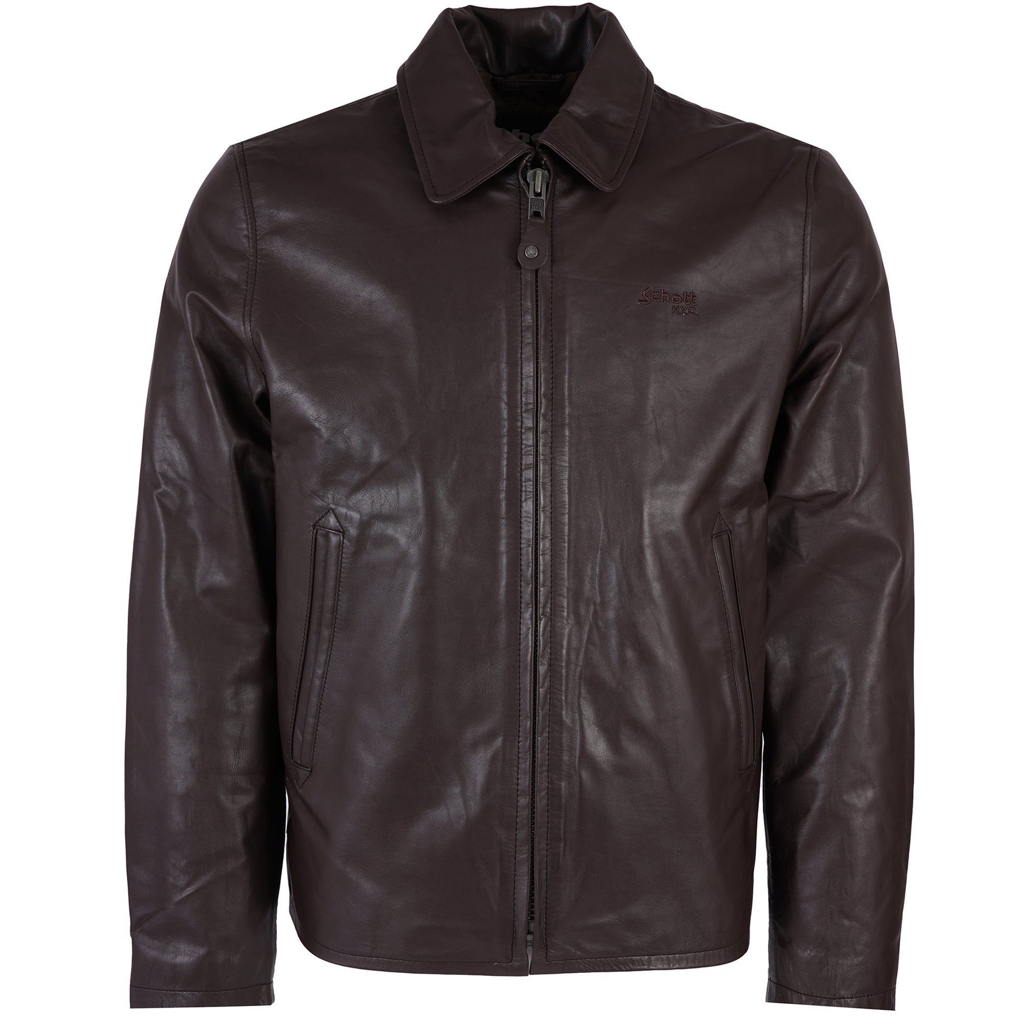 Leather Jacket - Dark Brown