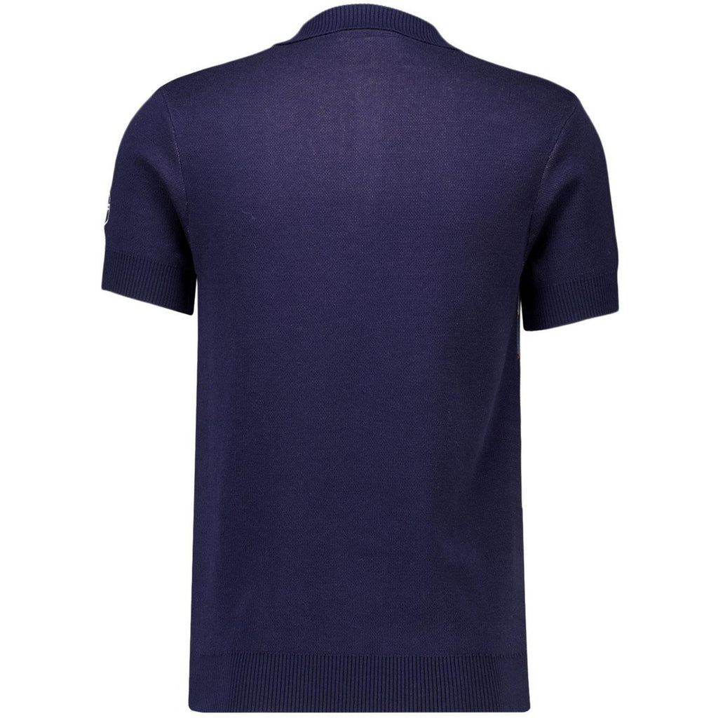 Carezza Knitted Polo - Maritime