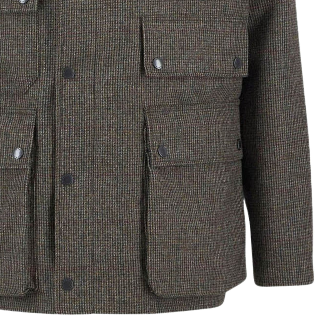 Barbour Editor Wool Jacket - Olive