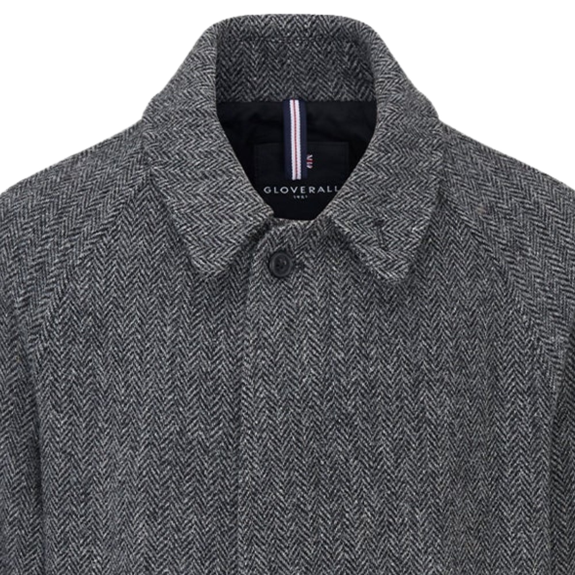 Harris Tweed Coat - Charcoal
