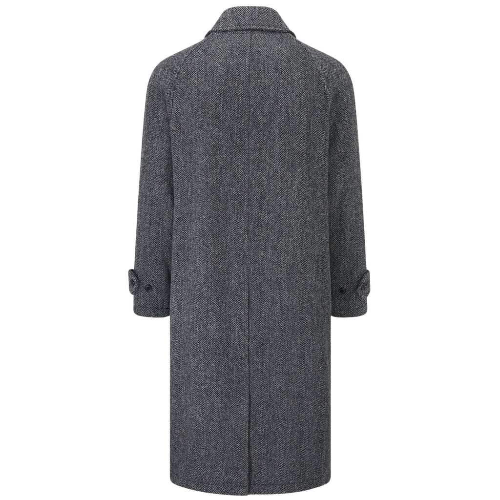 Harris Tweed Coat - Charcoal