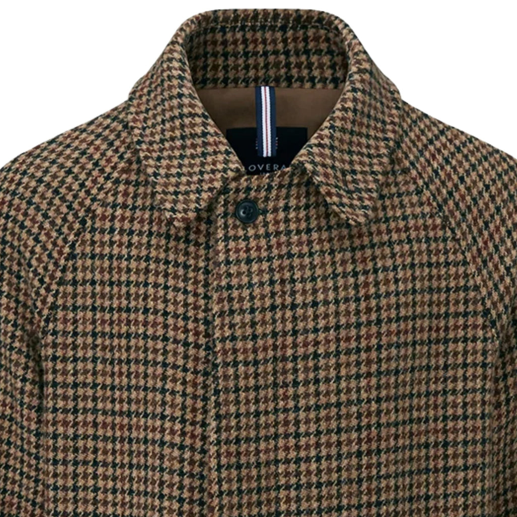 Gloverall Harris Tweed Coat - Brown