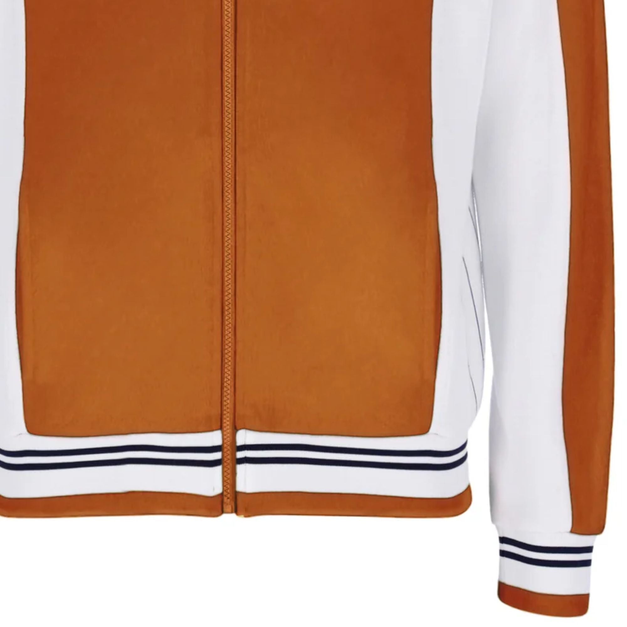 Settanta Baseball Track Top - Pumpkin