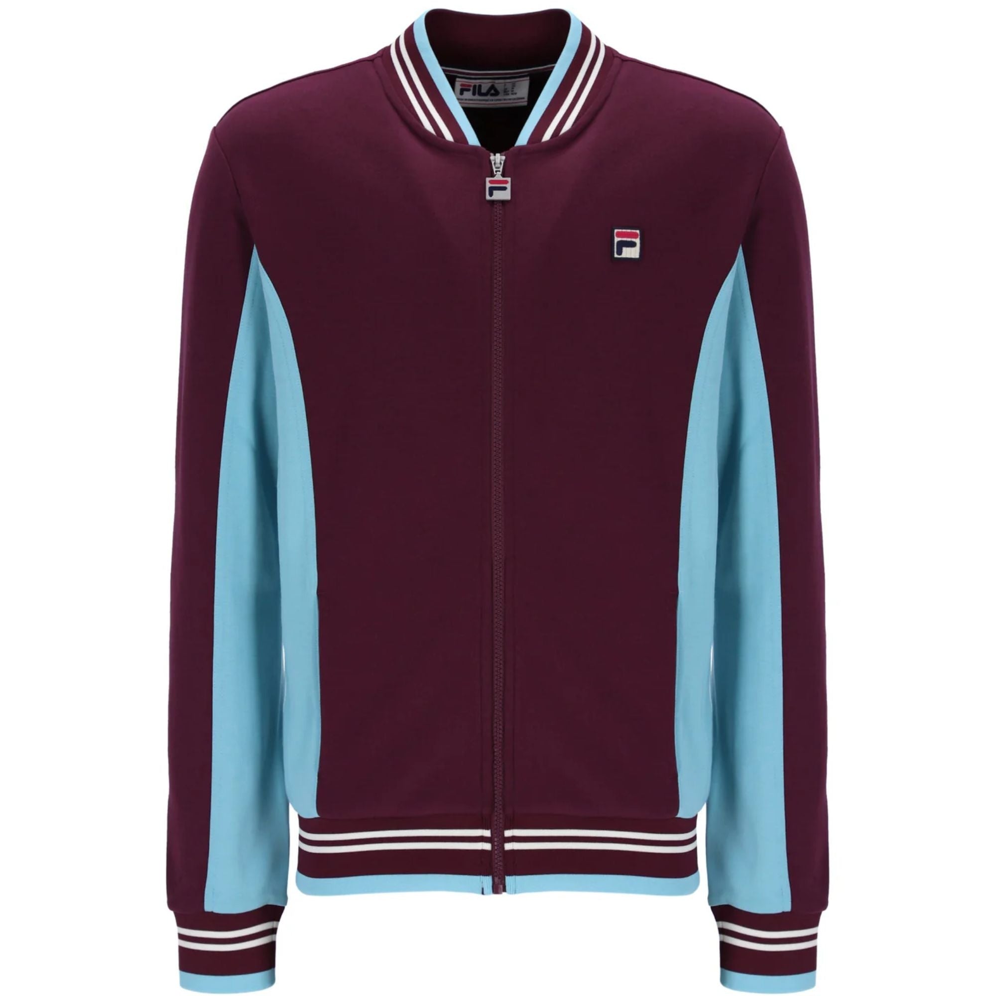 Fila Vintage Settanta Baseball Track Top - Fig