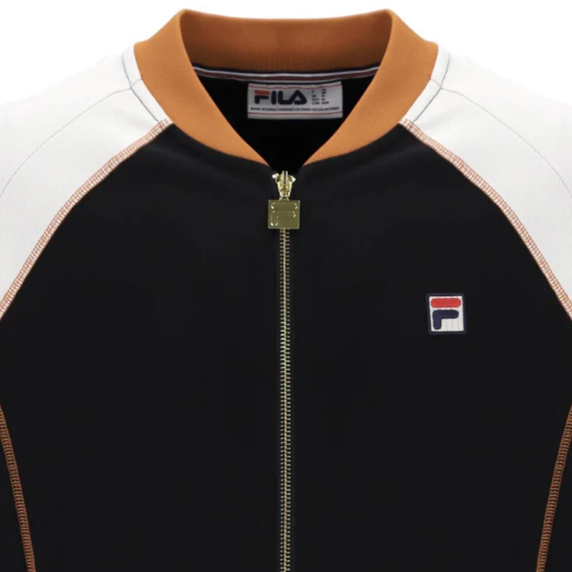 Fila Vintage Eliot Track Top - Black