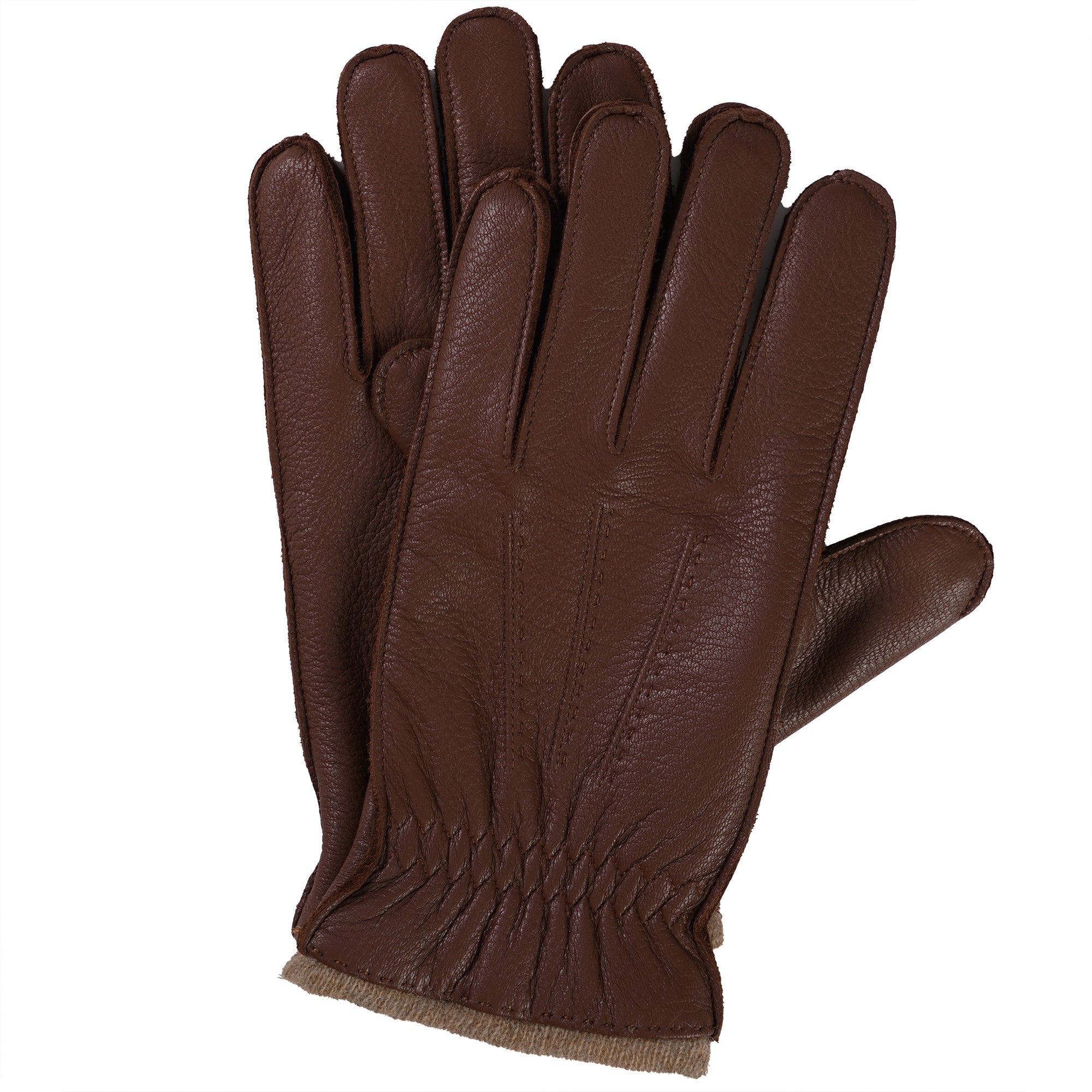 Deerskin Gloves - Walnut