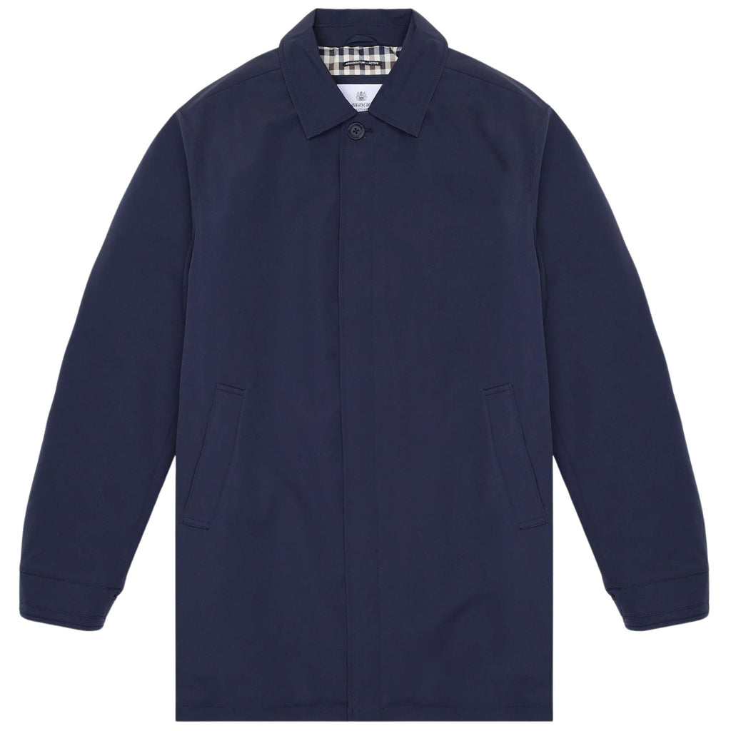 Shell Active Mid Trench Coat - Navy