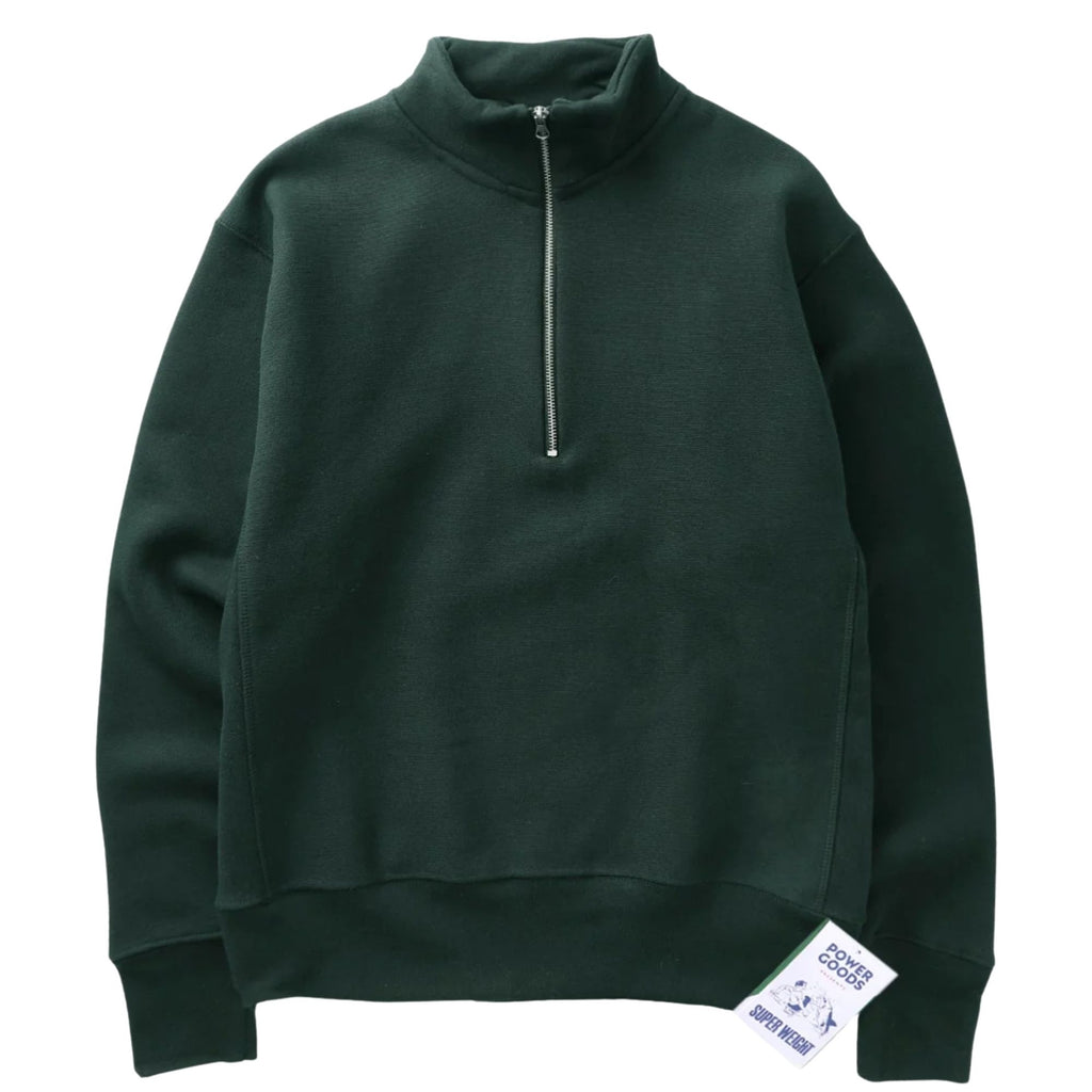 Super Weight Quarter Zip - Forest