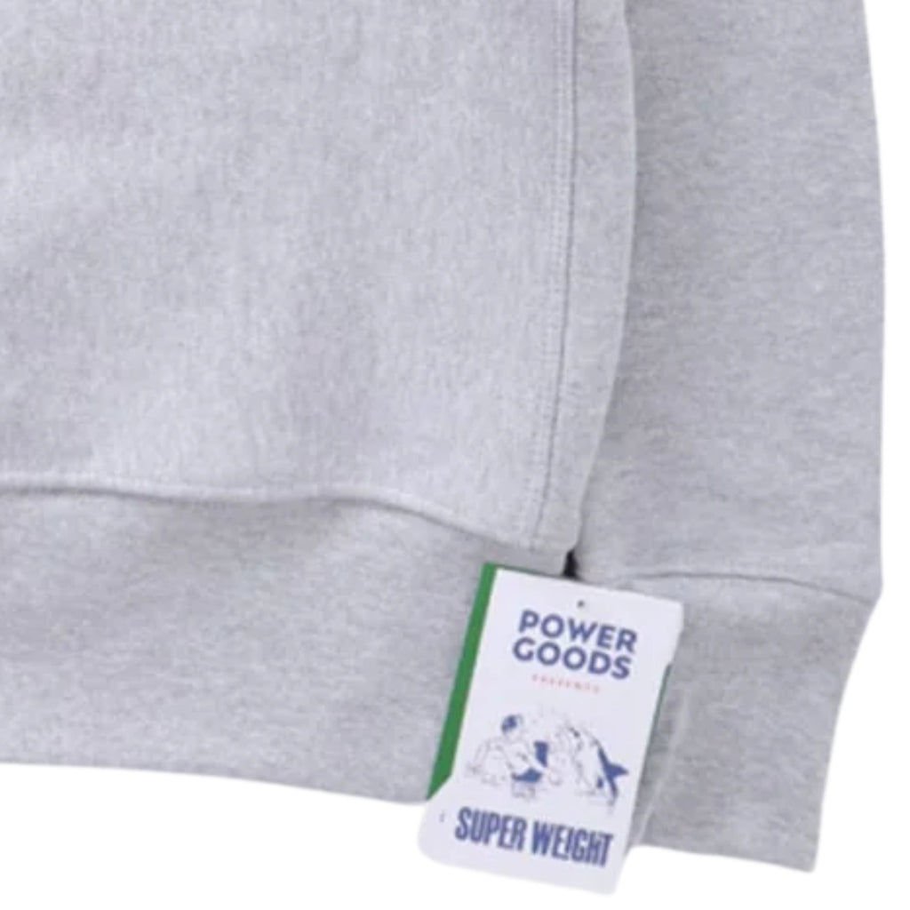 Super Weight Quarter Zip - Heather Grey