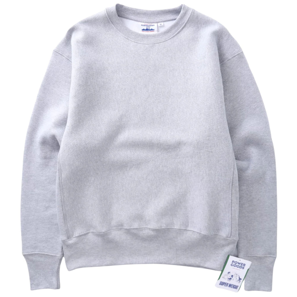 Super Weight Crewneck - Heather Grey