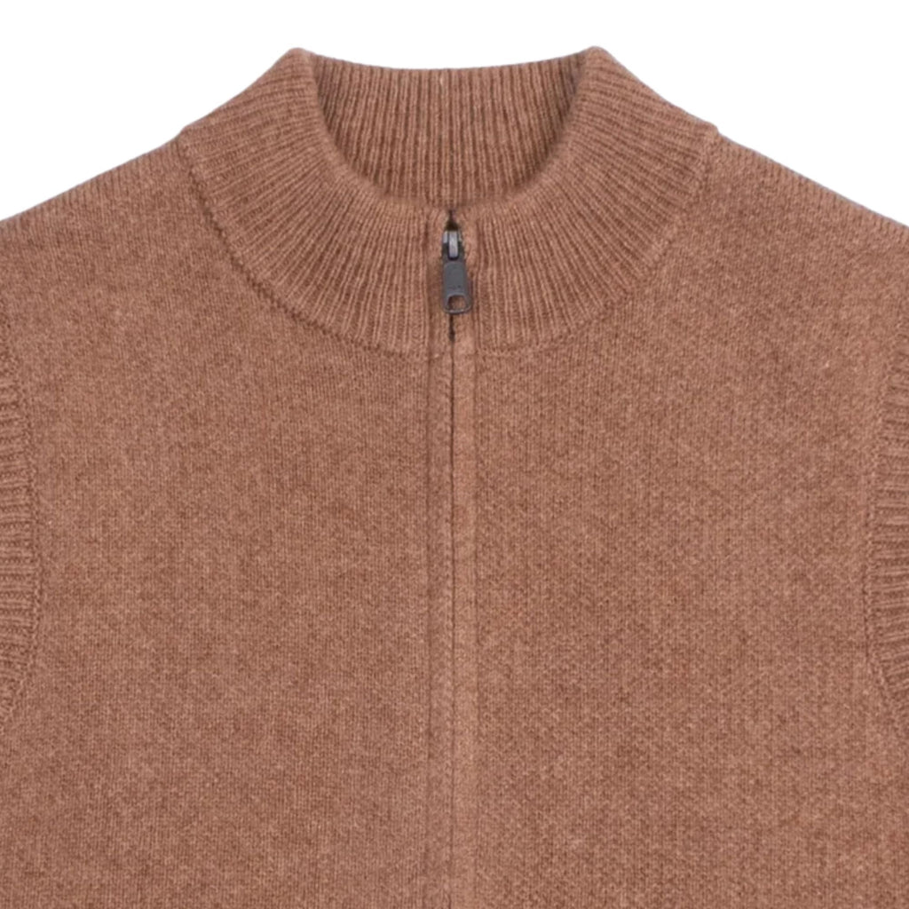 Wool Sweater Vest - Tan Mix