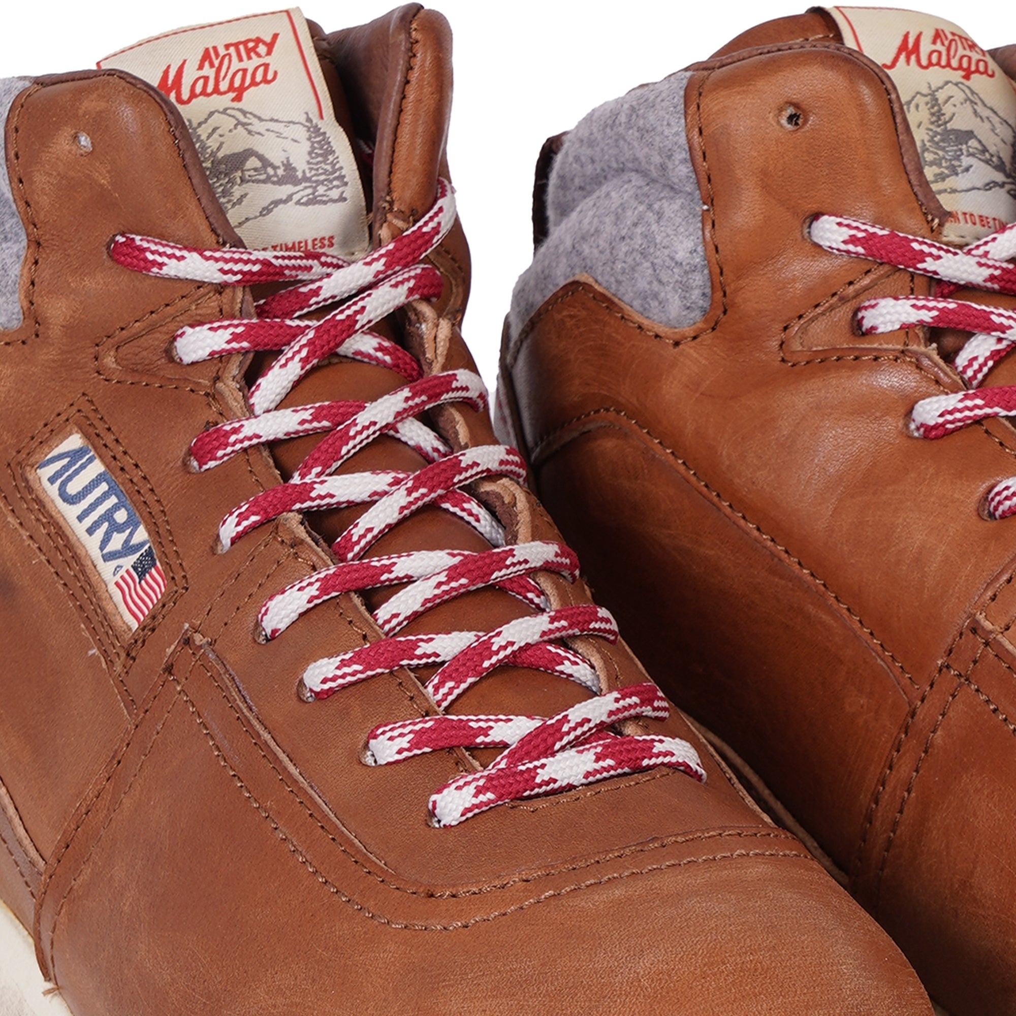 Malga Mid Boots - Tan Brown