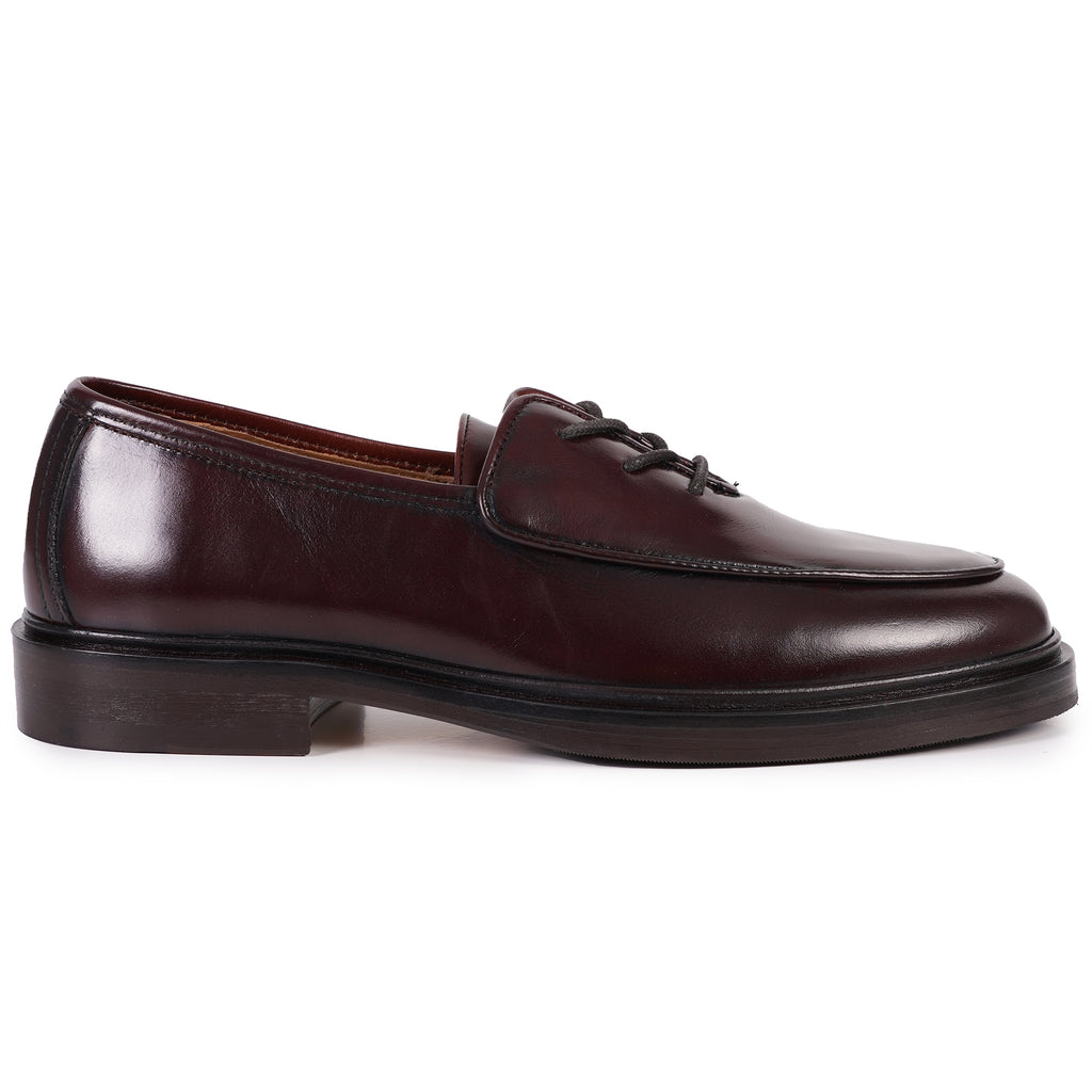 Oli Leather Smart Shoes - Dark Brown