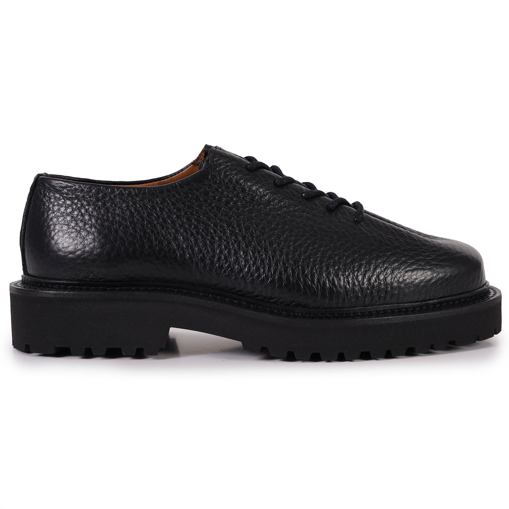 Edouard Lug Smart Shoes - Black