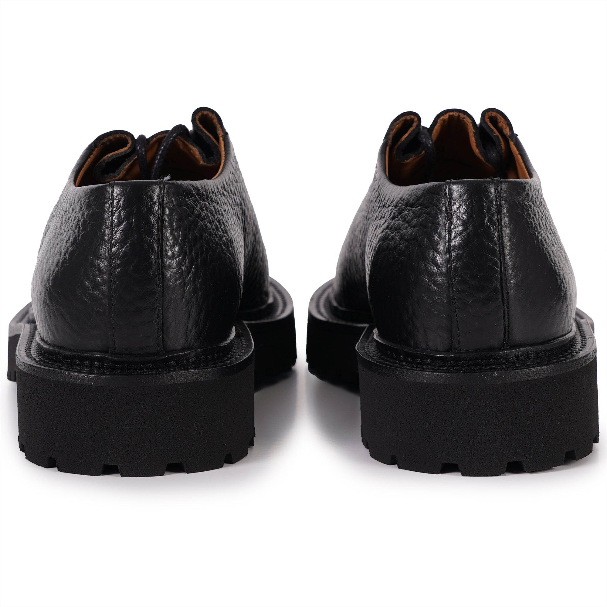 Edouard Lug Smart Shoes - Black