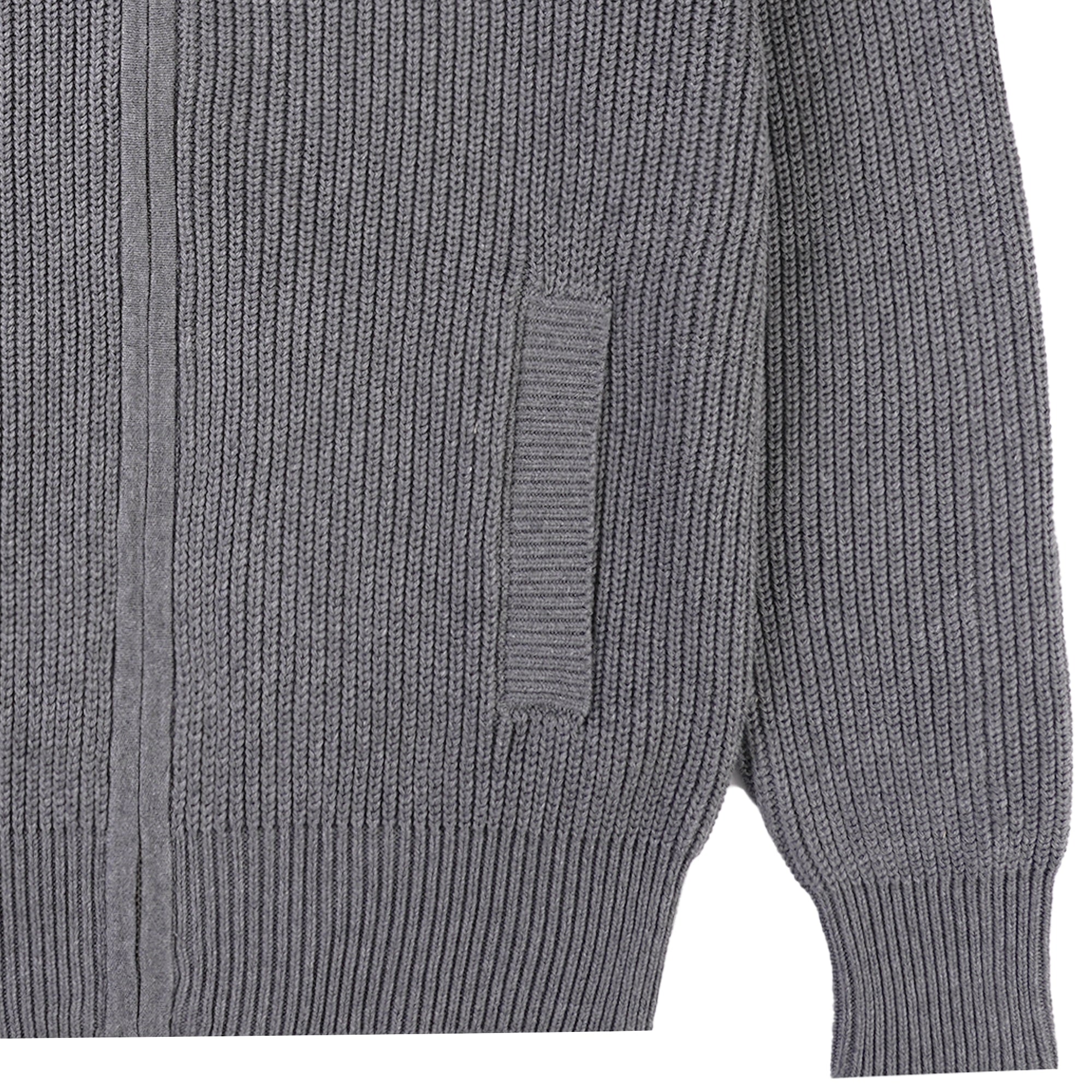 Schott NYC Funnel Neck Jumper - Grey