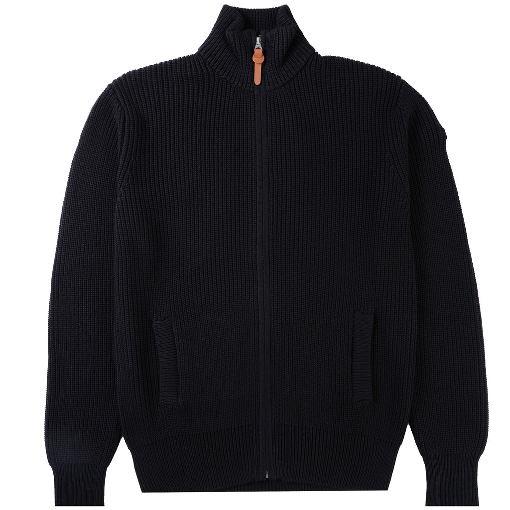 Schott NYC Funnel Neck Jumper - Black