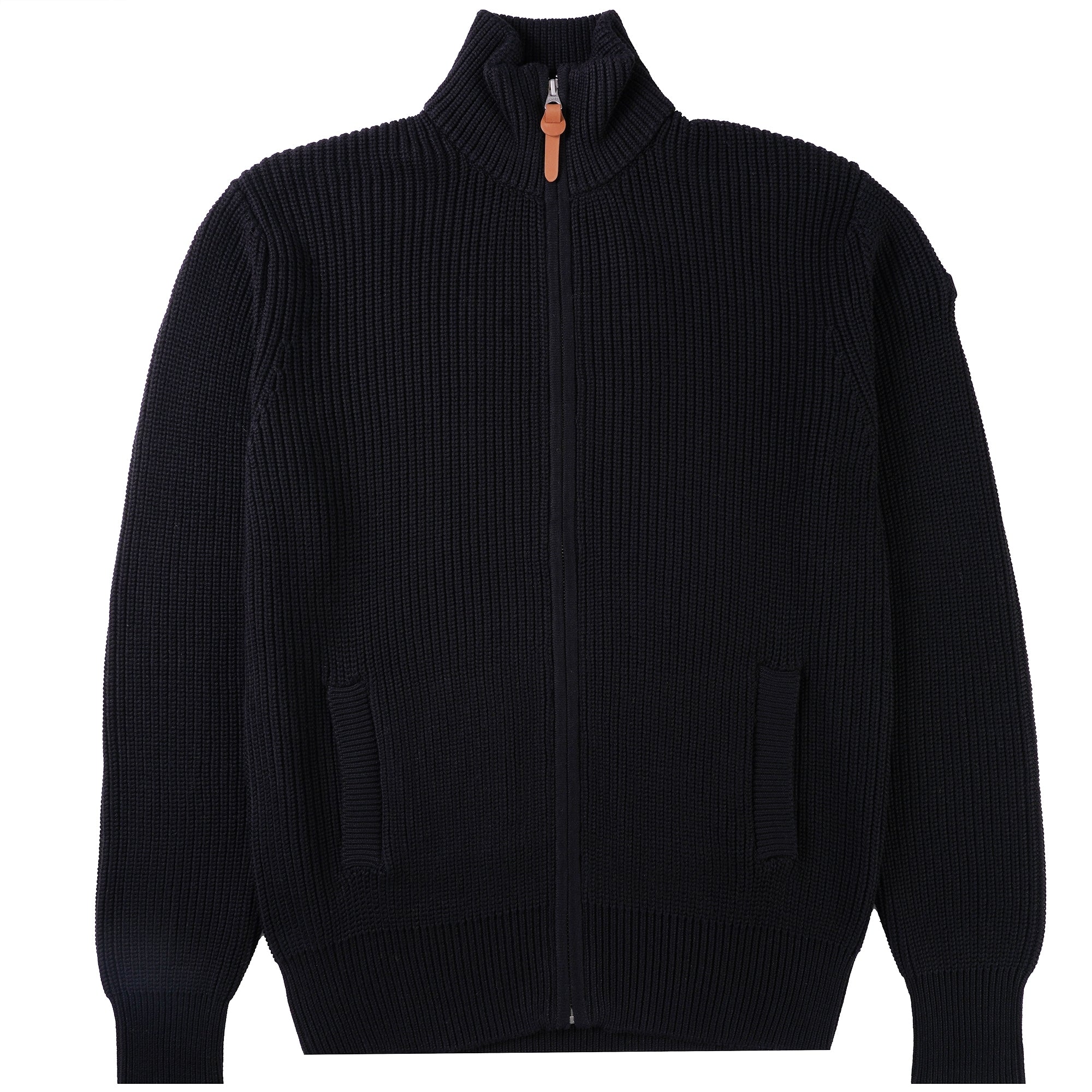 Schott NYC Funnel Neck Jumper - Black