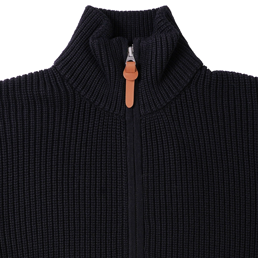 Schott NYC Funnel Neck Jumper - Black