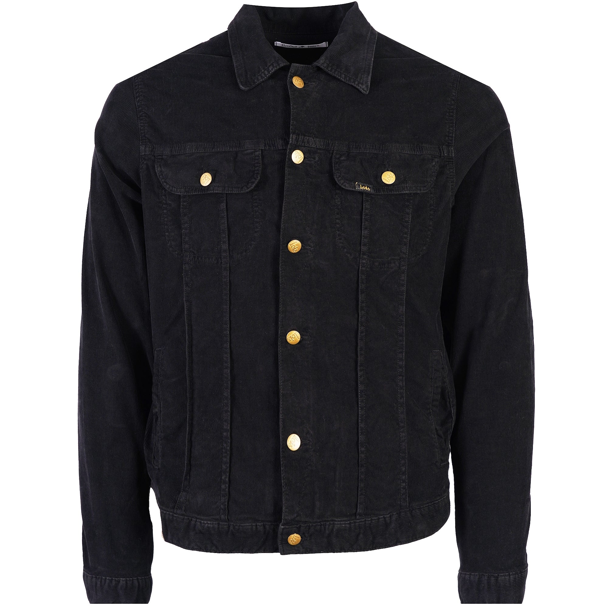 Tejana Thin Cord Jacket - Black