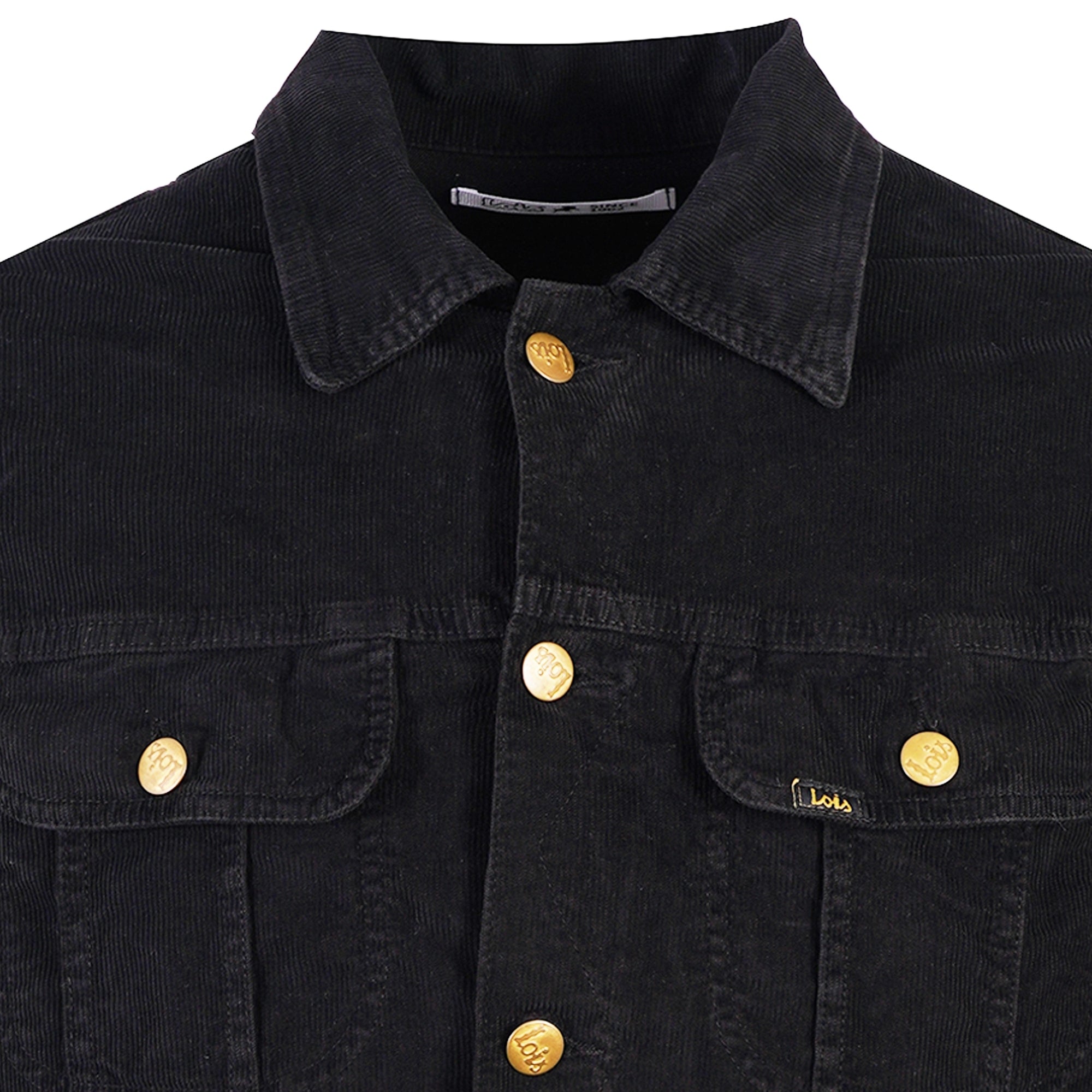 Tejana Thin Cord Jacket - Black