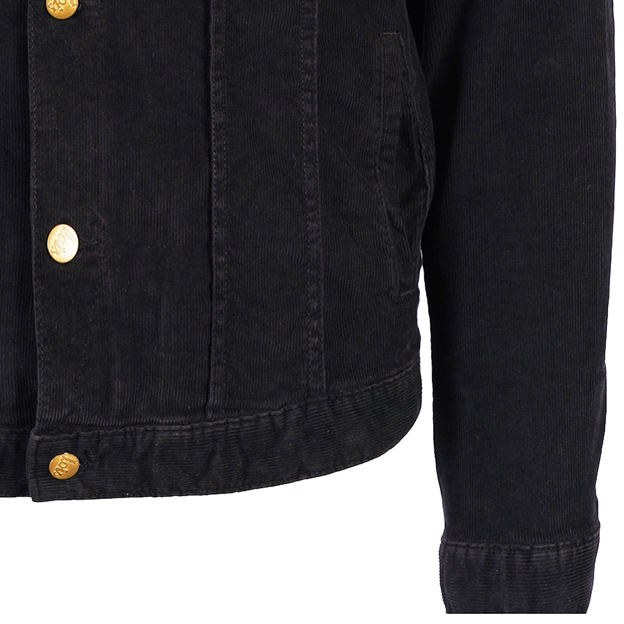 Tejana Thin Cord Jacket - Black