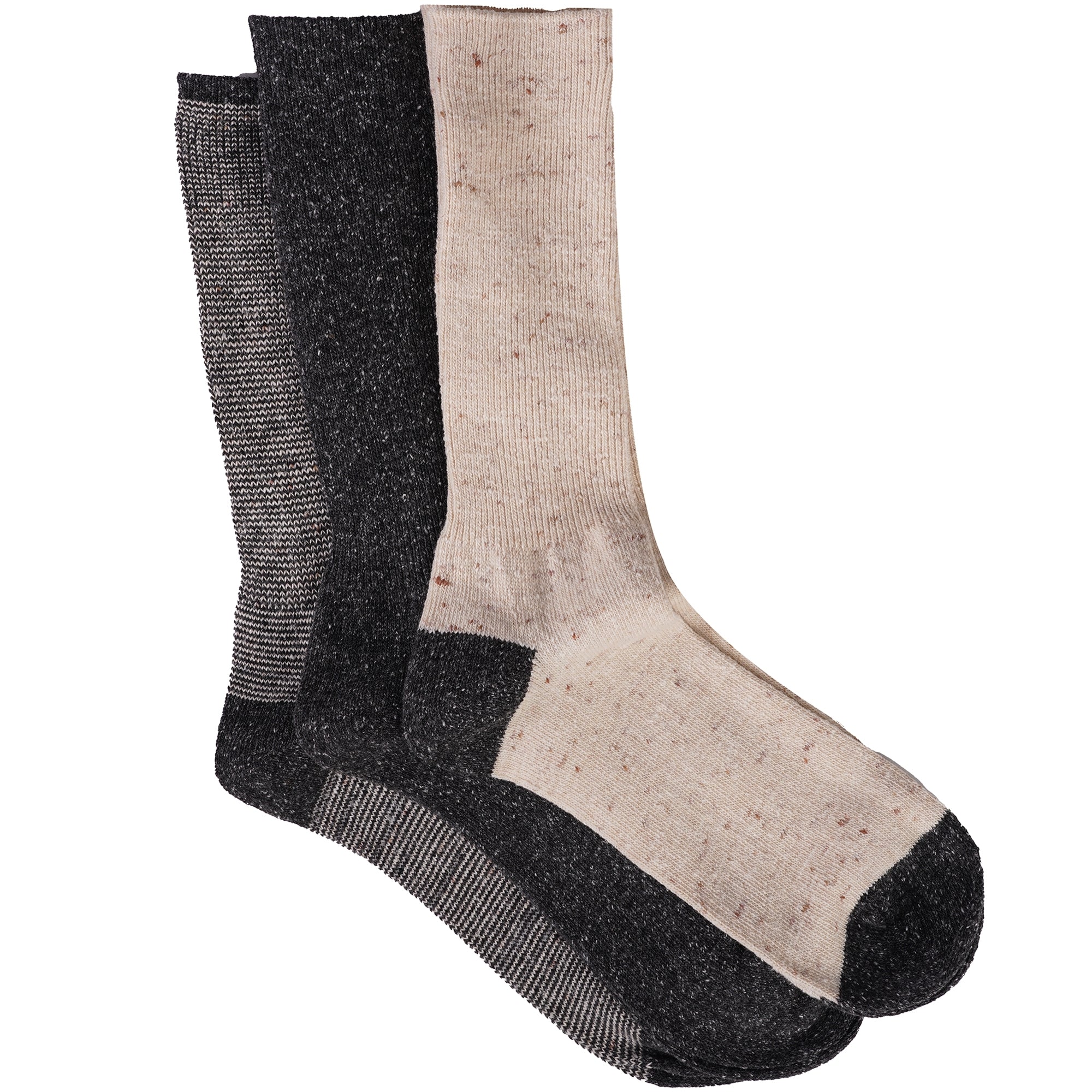 Anonymous Ism Nep Amerib Pack of Three Crew Socks - Charcoal
