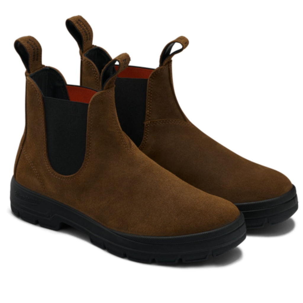 x Blundstone Wax Suede Boots - Sienna Brown