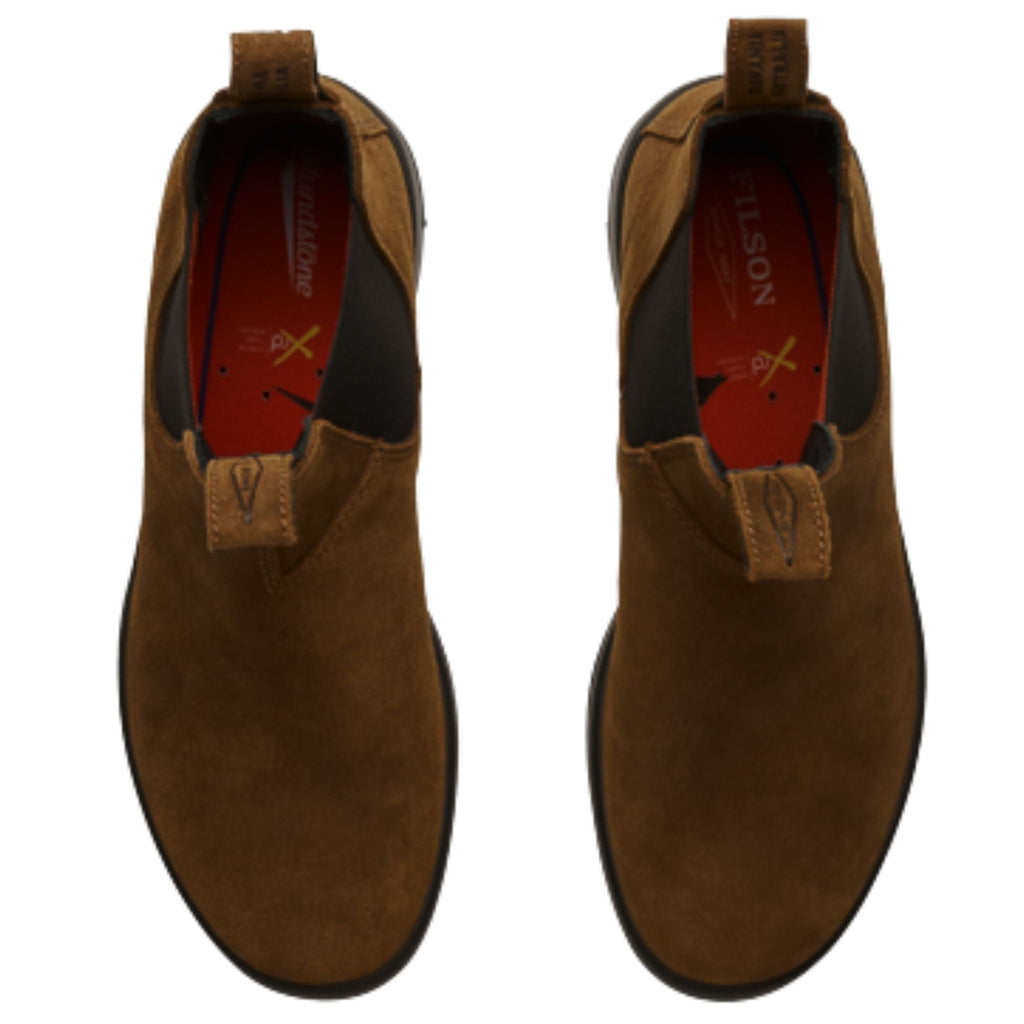 x Blundstone Wax Suede Boots - Sienna Brown