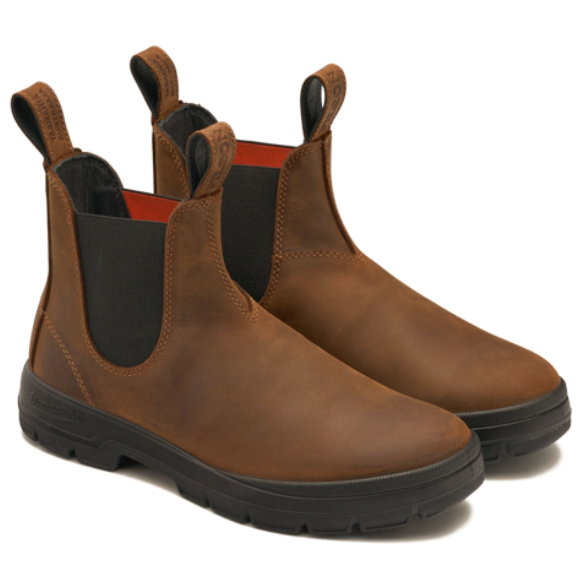 x Blundstone Nubuck Boots - Teak