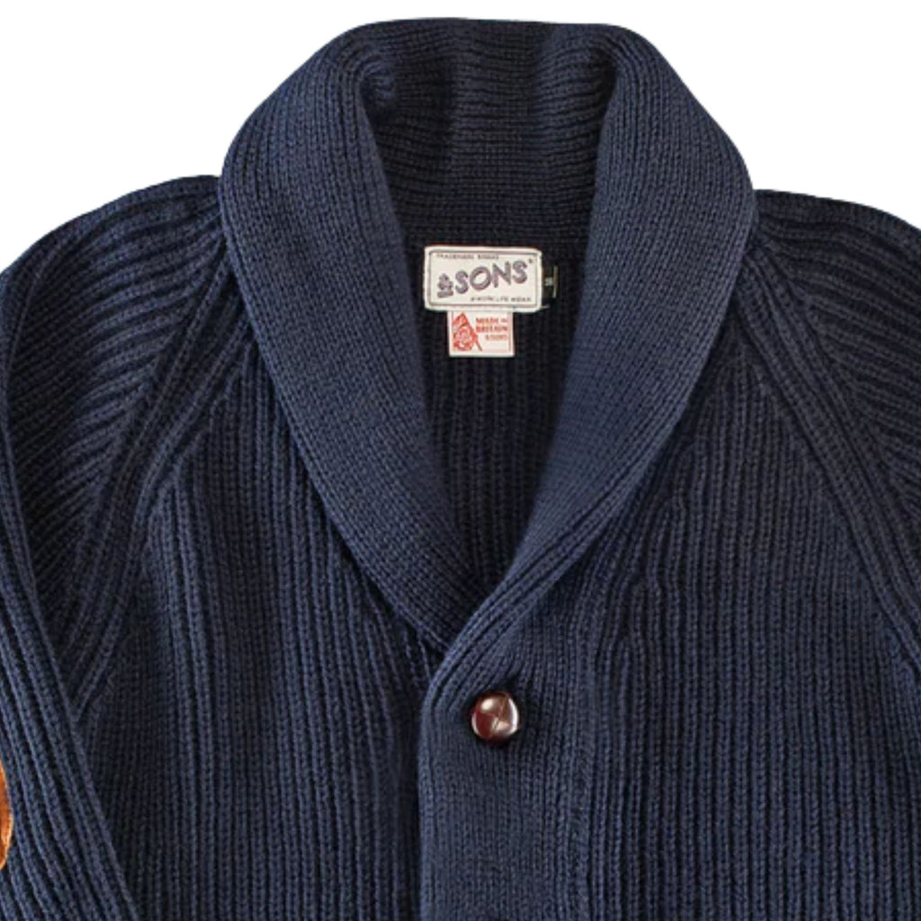 Pioneer Cardigan - Navy