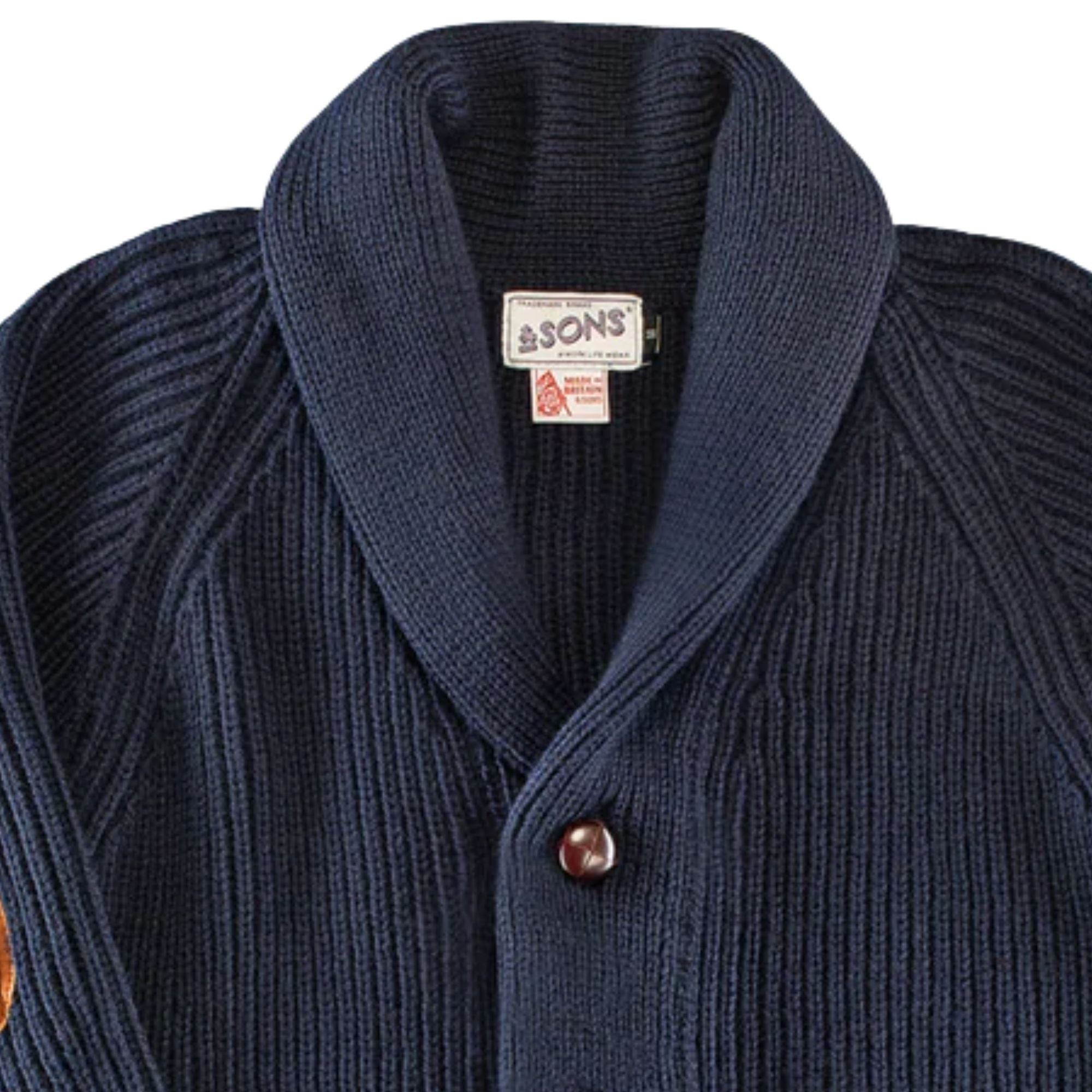 Pioneer Cardigan - Navy