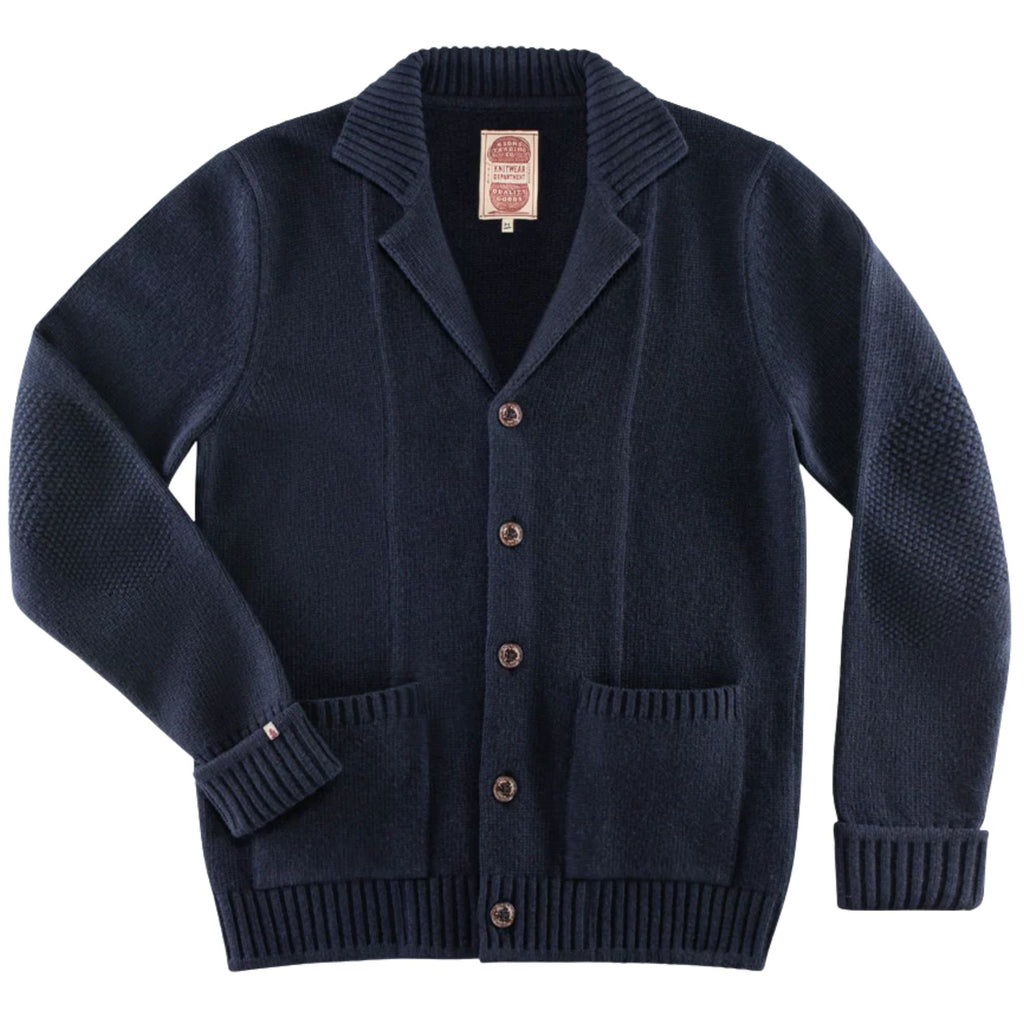 Saint Collar Cardigan - Navy