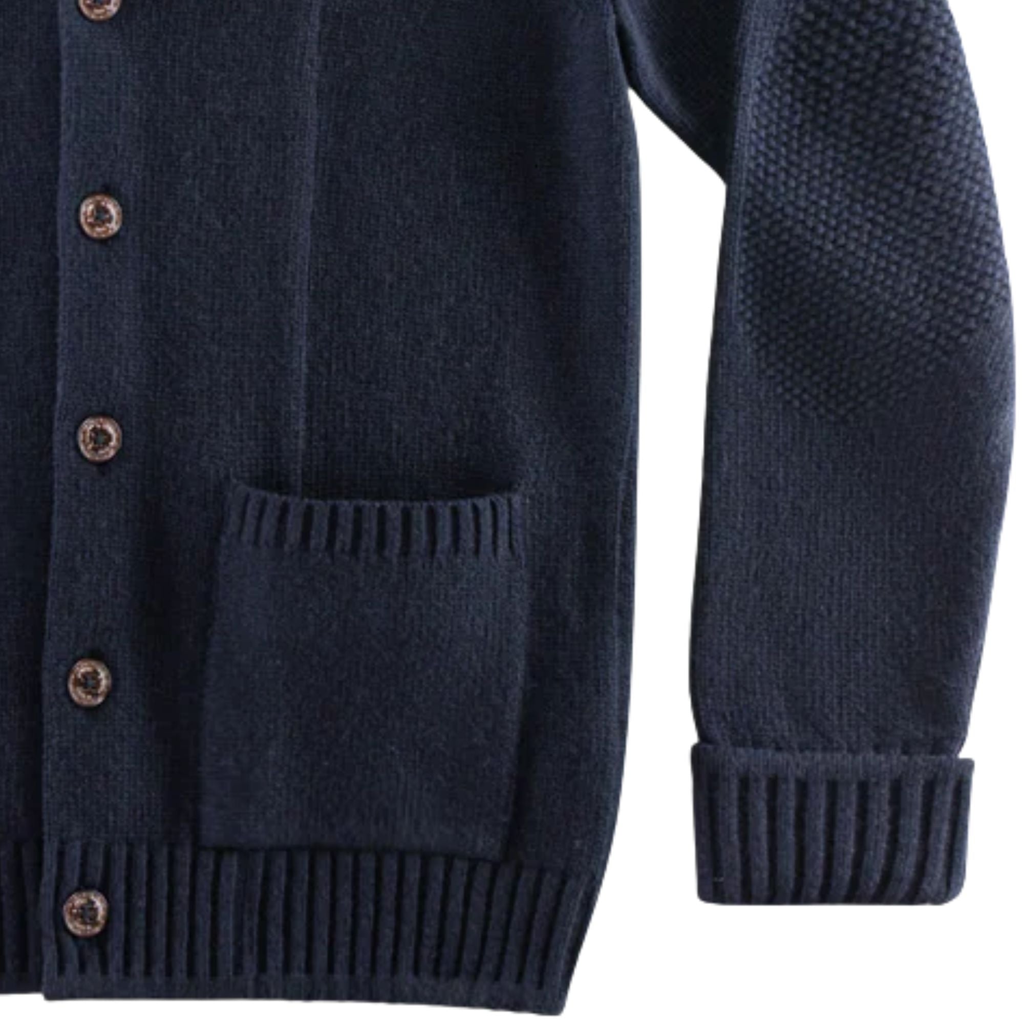 Saint Collar Cardigan - Navy