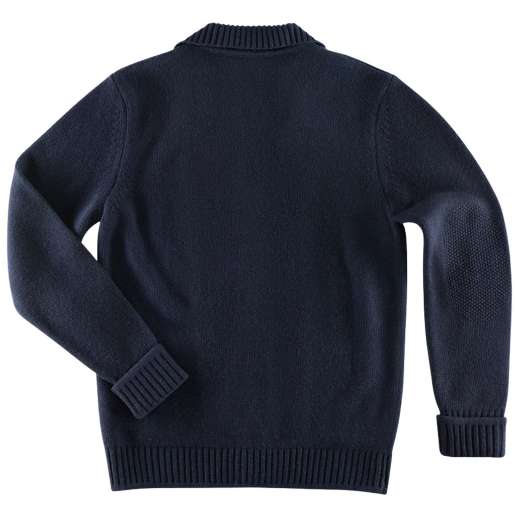 Saint Collar Cardigan - Navy