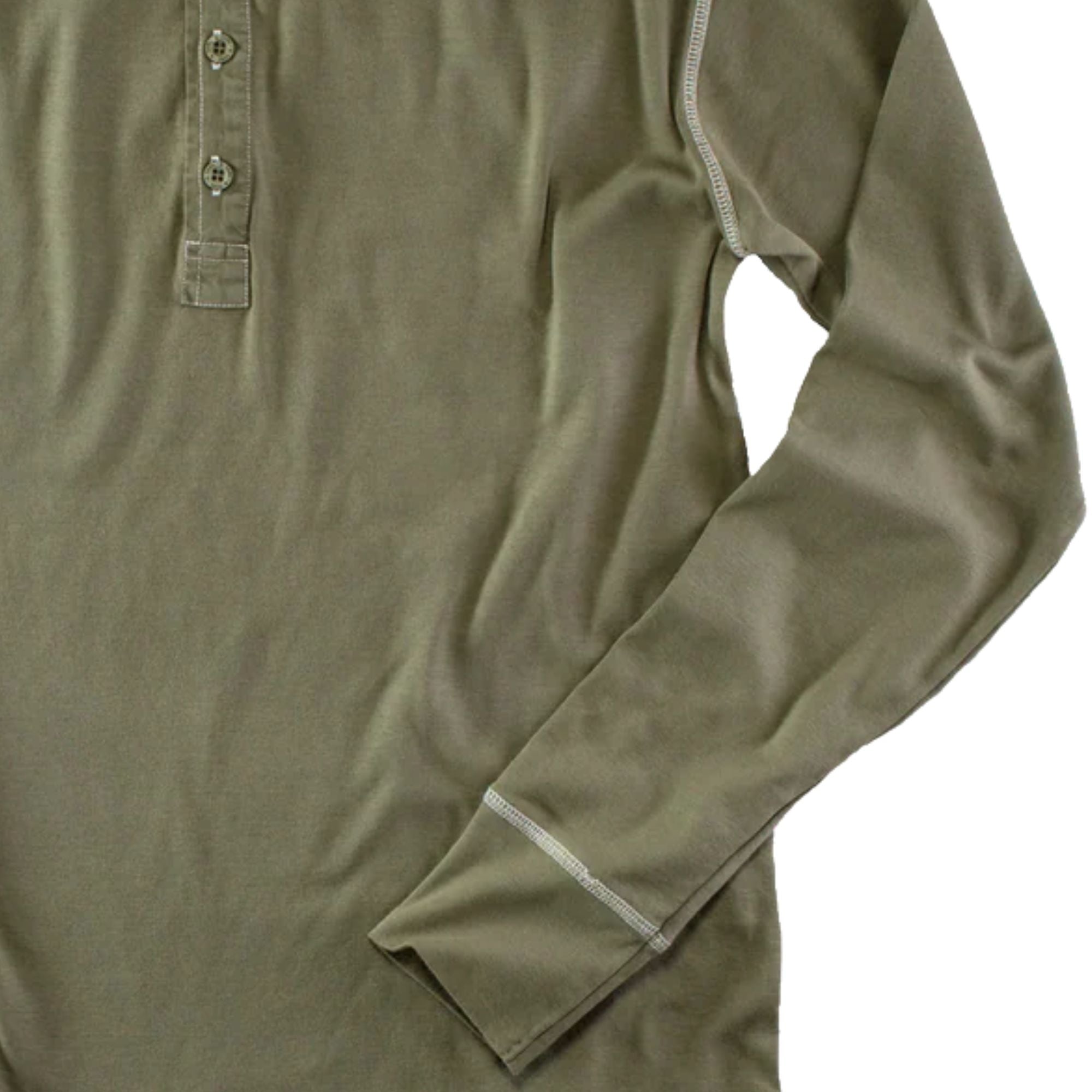 The New Elder Henley Shirt - Green
