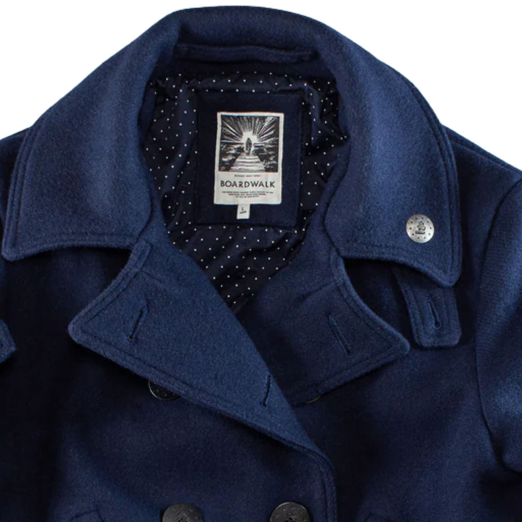 Boardwalk Peacoat - Navy