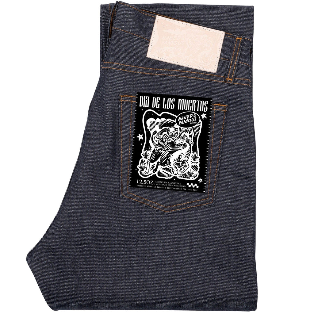 True Guy Dia De Los Muertos Selvedge - Indigo