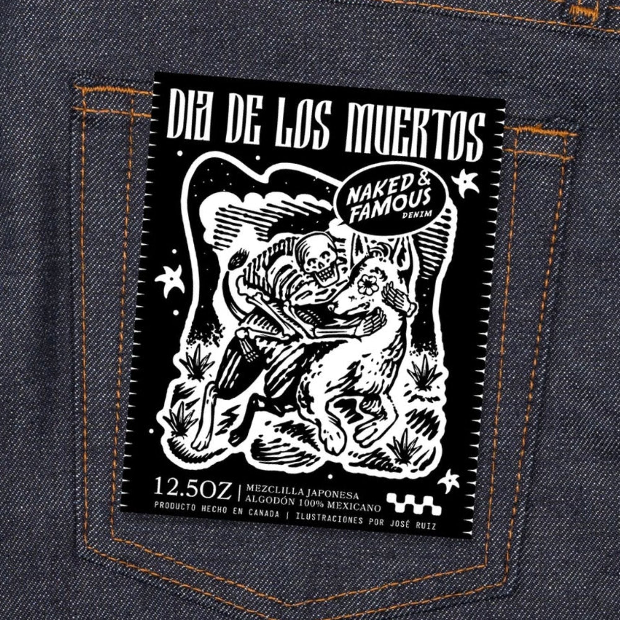 True Guy Dia De Los Muertos Selvedge - Indigo