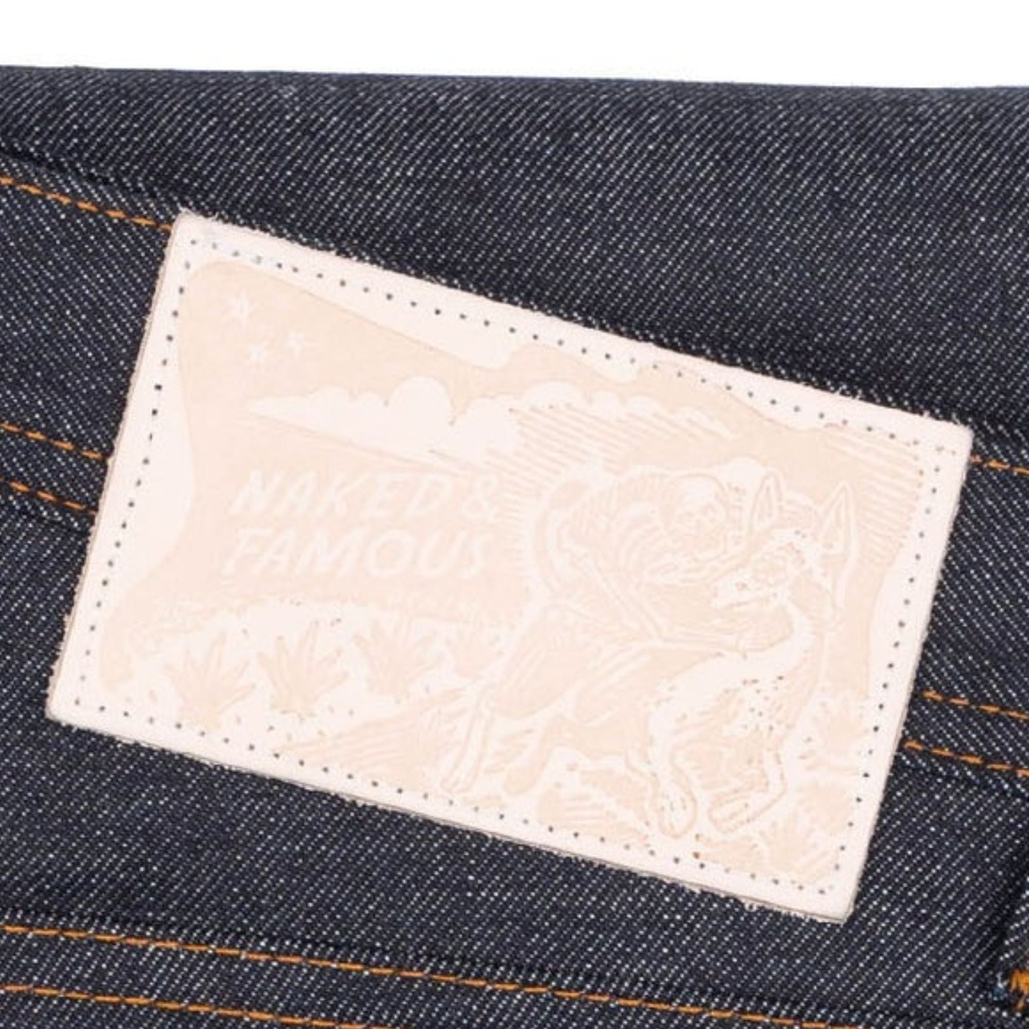 Weird Guy Dia De Los Muertos Selvedge - Indigo