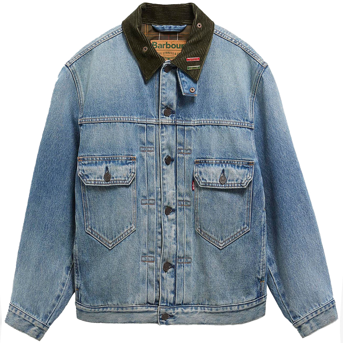 Barbour x Levis Type 2 Denim Jacket - Vintage Wash – Stuarts London