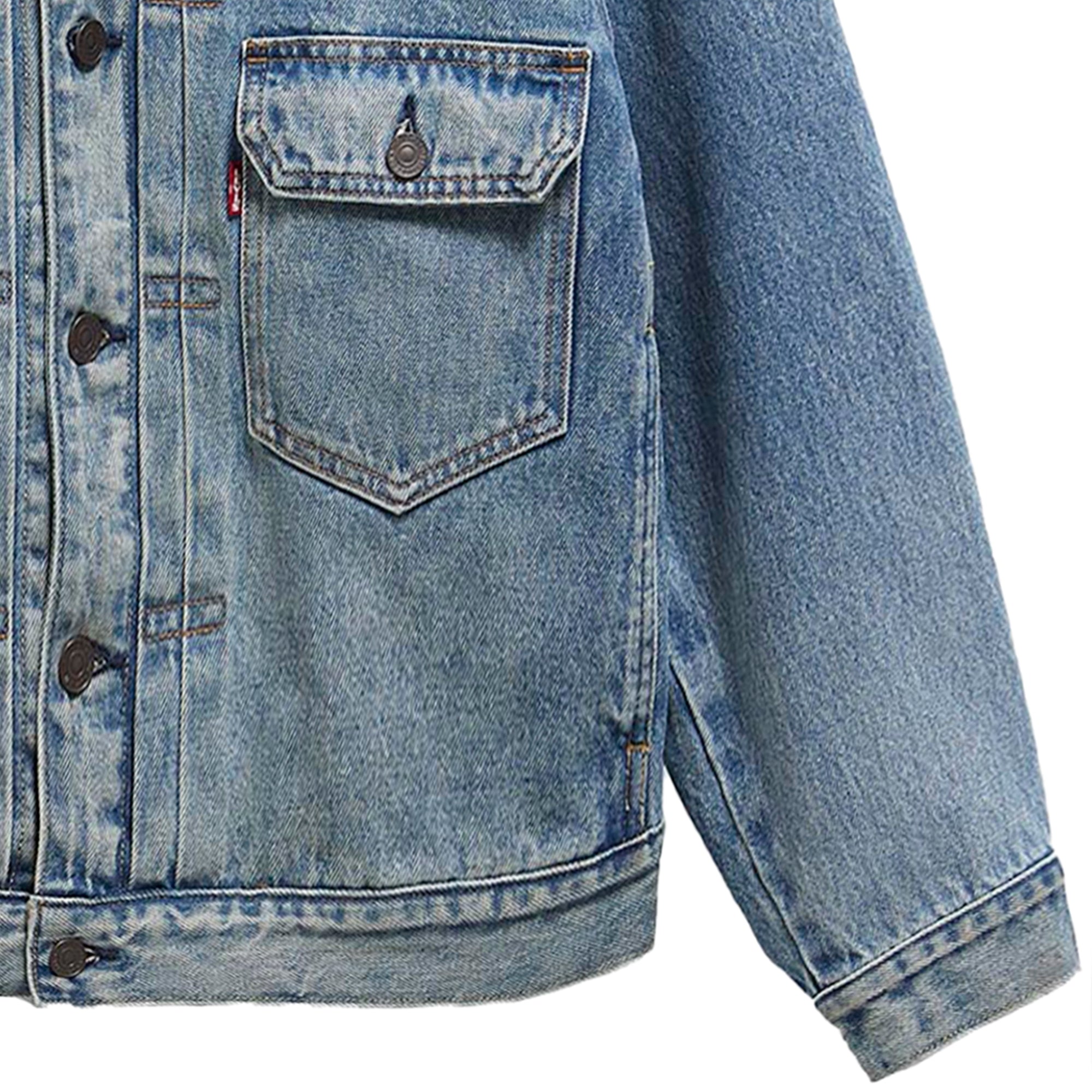 Barbour x Levis Type 2 Denim Jacket - Vintage Wash – Stuarts London
