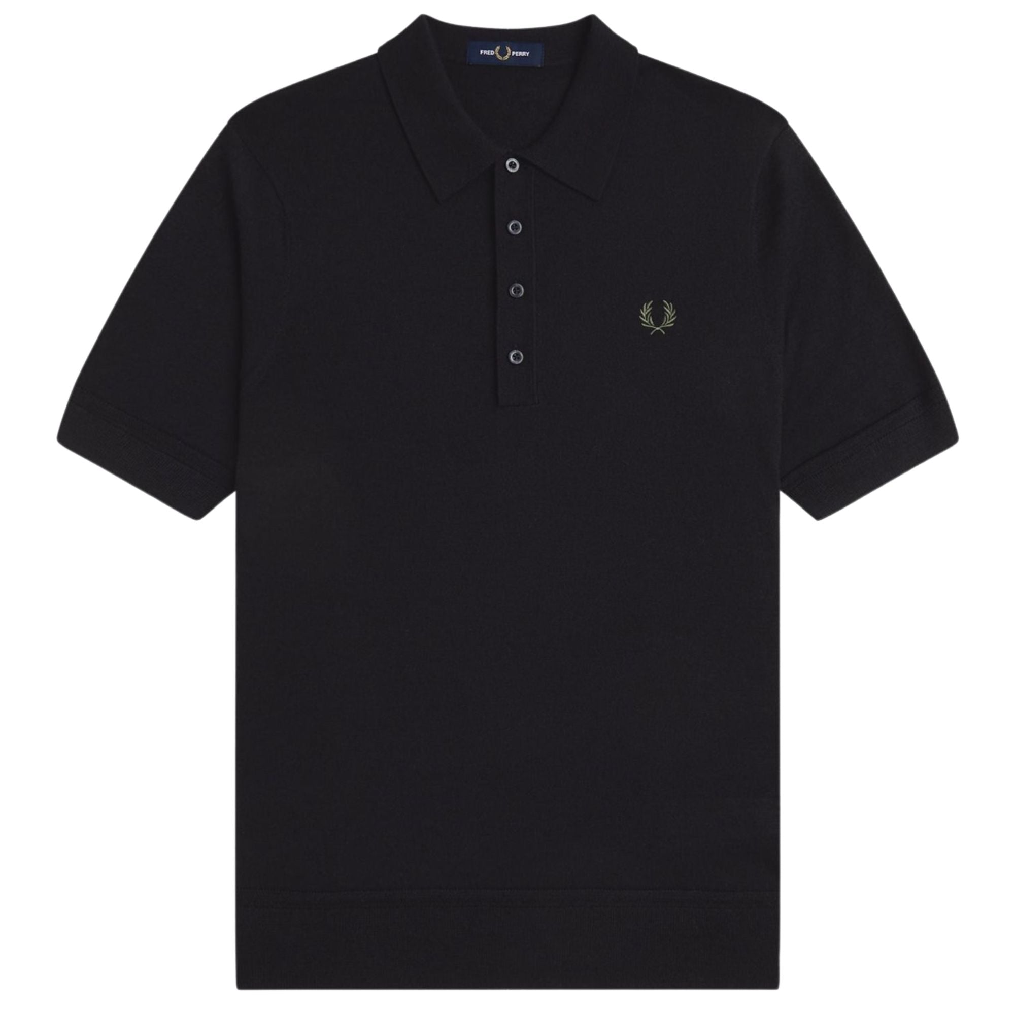 Fine Knit Shirt - Black