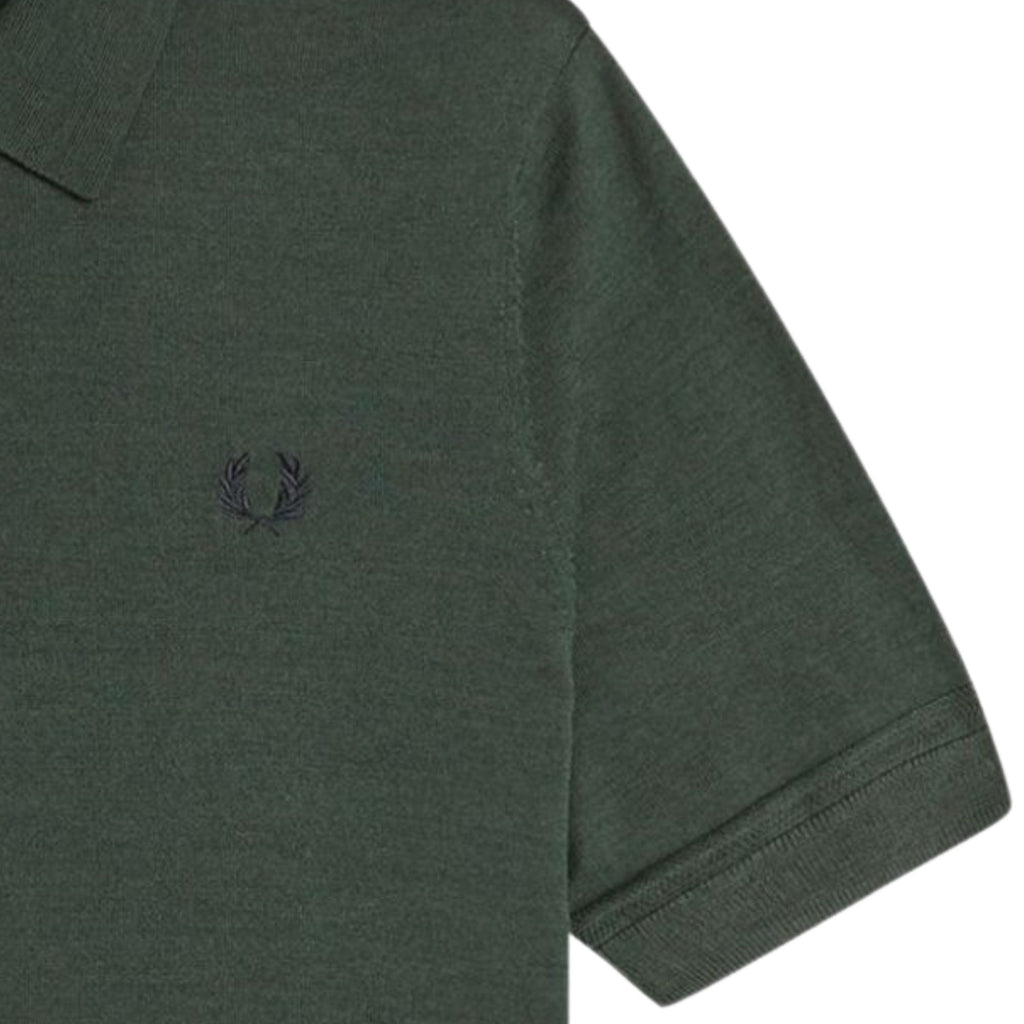 Fine Knit Shirt - Court Green