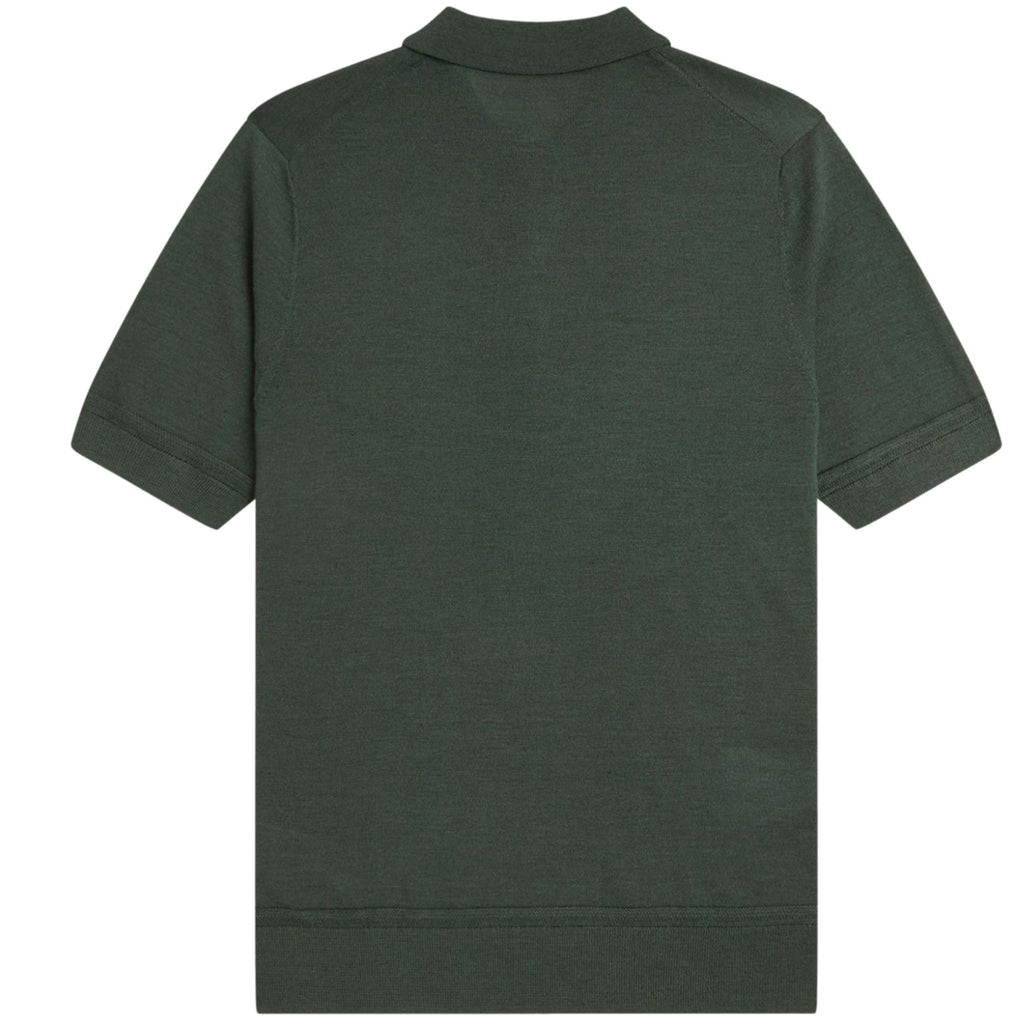 Fine Knit Shirt - Court Green
