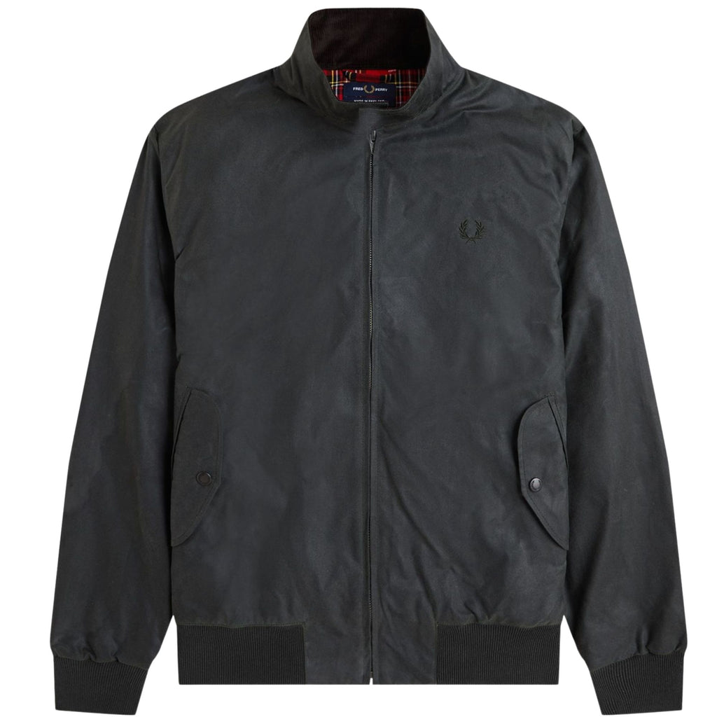 Waxed Harrington Jacket - Blackwatch