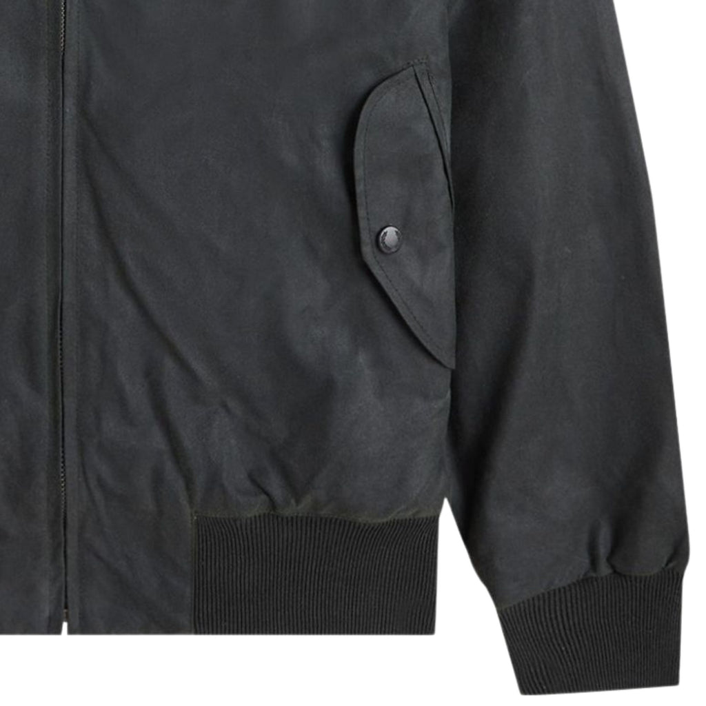 Waxed Harrington Jacket - Blackwatch